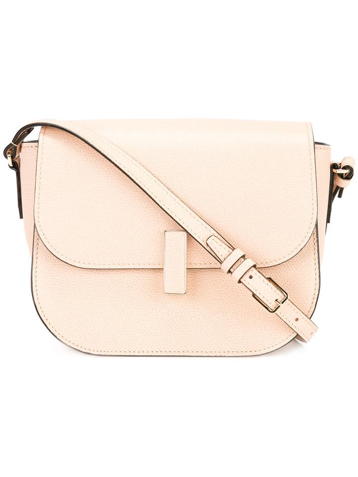 Valextra Iside Shoulder Bag, Women's, Nude/neutrals, Leather