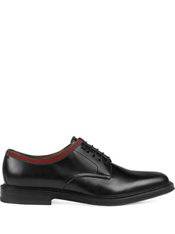 Gucci Leather Lace-ups - Black