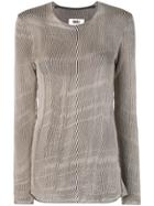 Mm6 Maison Margiela Slim-fit Sweater - Neutrals
