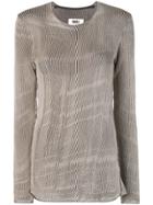 Mm6 Maison Margiela Slim-fit Sweater - Neutrals