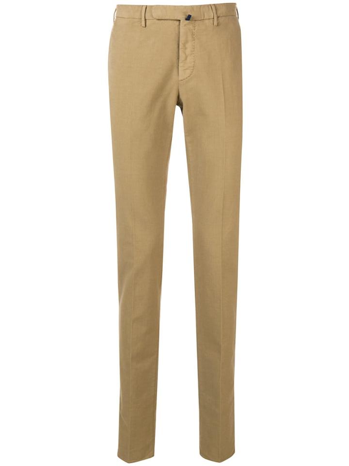 Incotex Regular Fit Chinos - Nude & Neutrals
