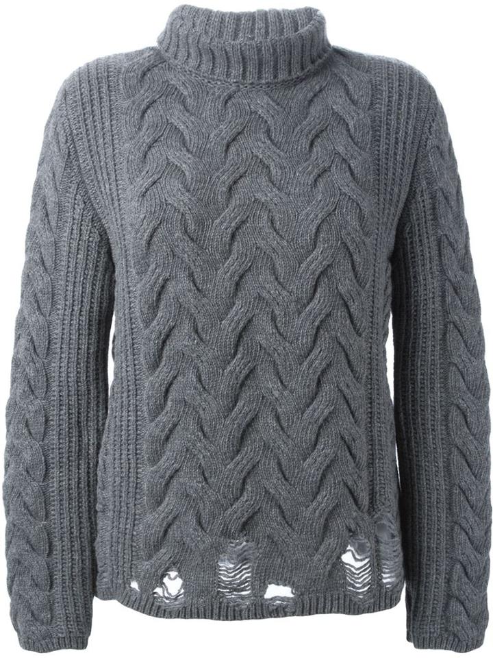 Aries Cable Knit Sweater