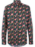 Gabriele Pasini Floral Print Shirt, Men's, Size: 42, Cotton