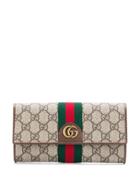 Gucci Monogram Wallet - Neutrals