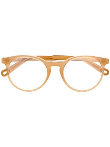 Chloé Eyewear Round Glasses - Neutrals