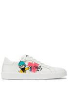 Moa Master Of Arts Graffiti Print Sneakers - White