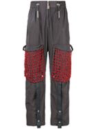 A-cold-wall* Mesh Pocket Trousers - Grey