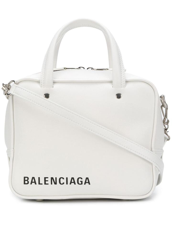 Balenciaga Triangle Square - White