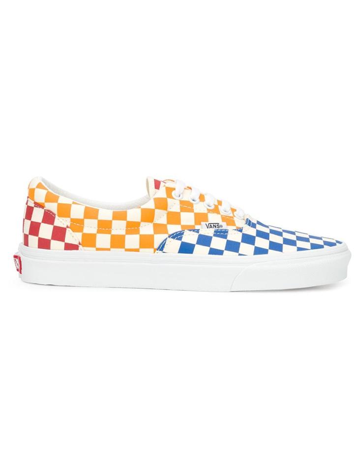 Vans Checkered Sneakers - Blue