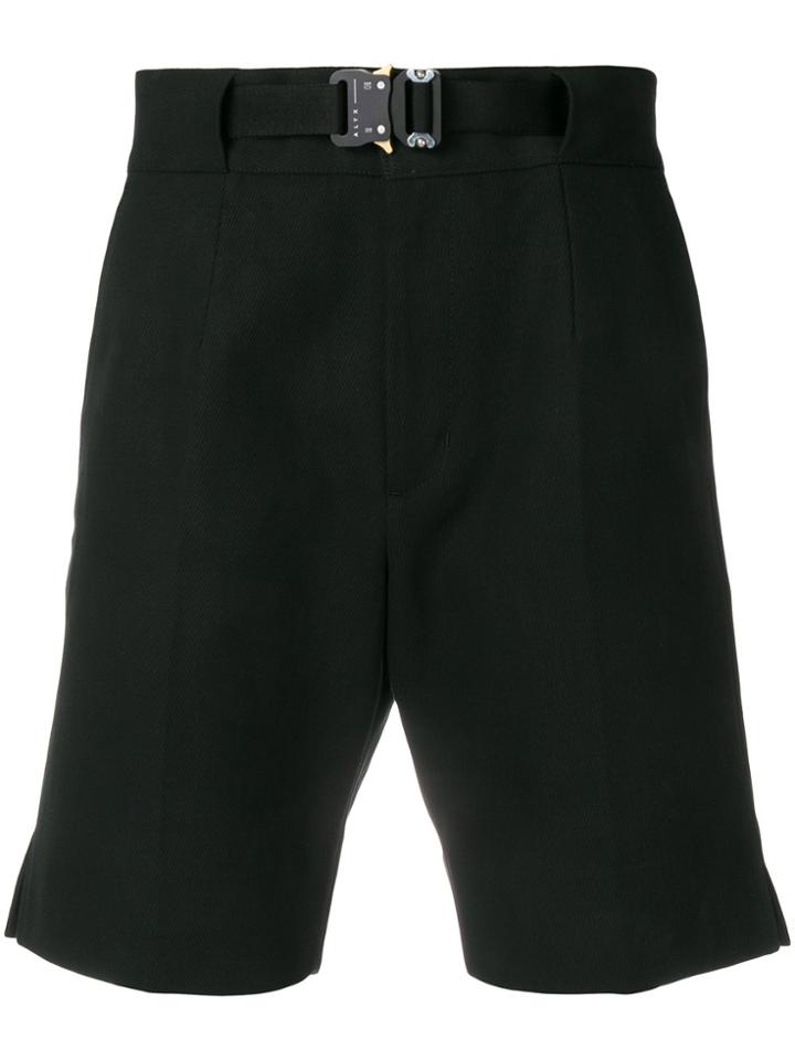 Alyx Textured Tailored Shorts - Black