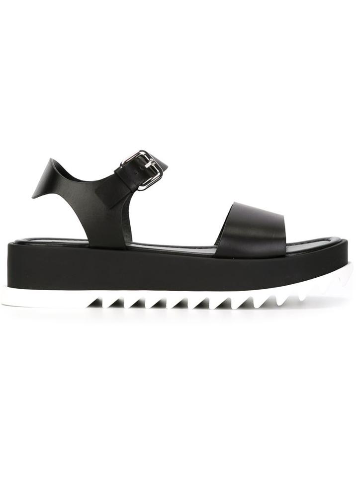 Jil Sander Toe Strap Sandals