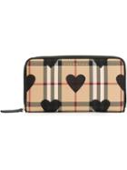 Burberry House Check And Hearts Wallet