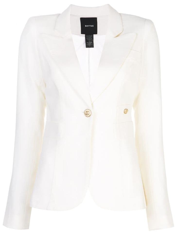 Smythe Fitted Blazer - White
