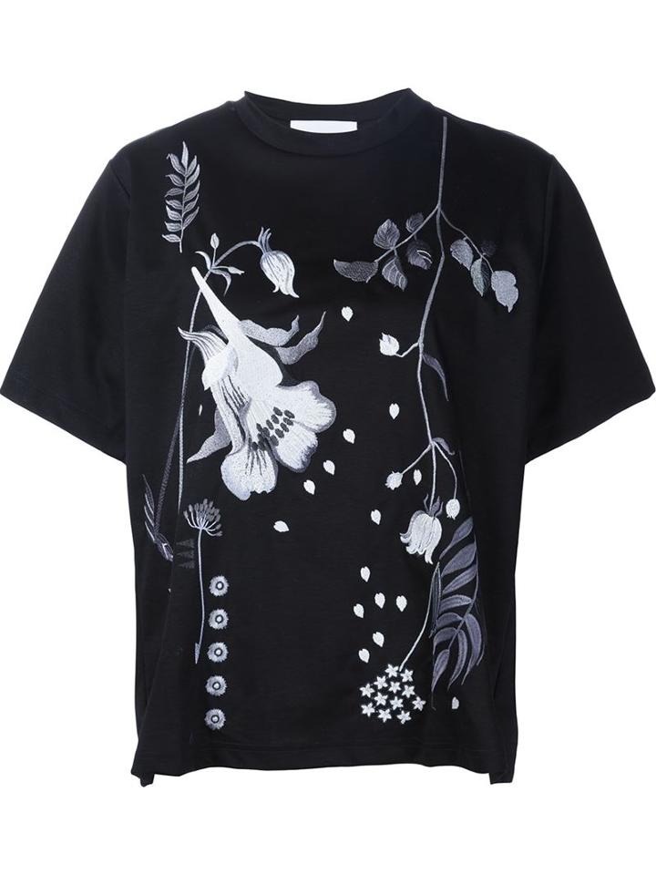 Mame Flower Embroidery T-shirt