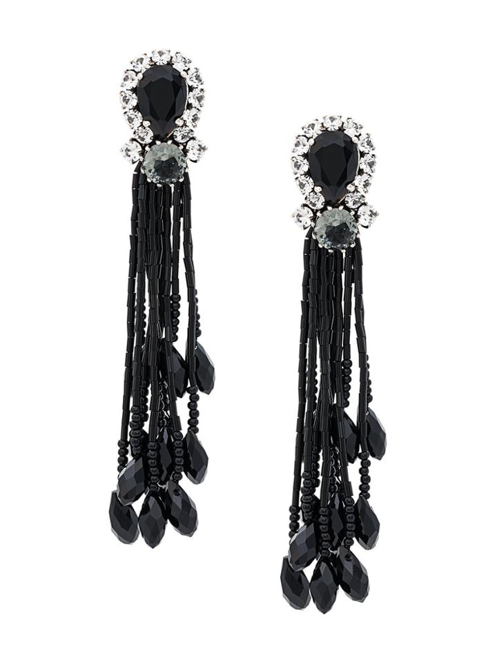 Marc Jacobs Bead Earrings - Black