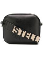 Stella Mccartney Logo Strap Camera Bag - Black
