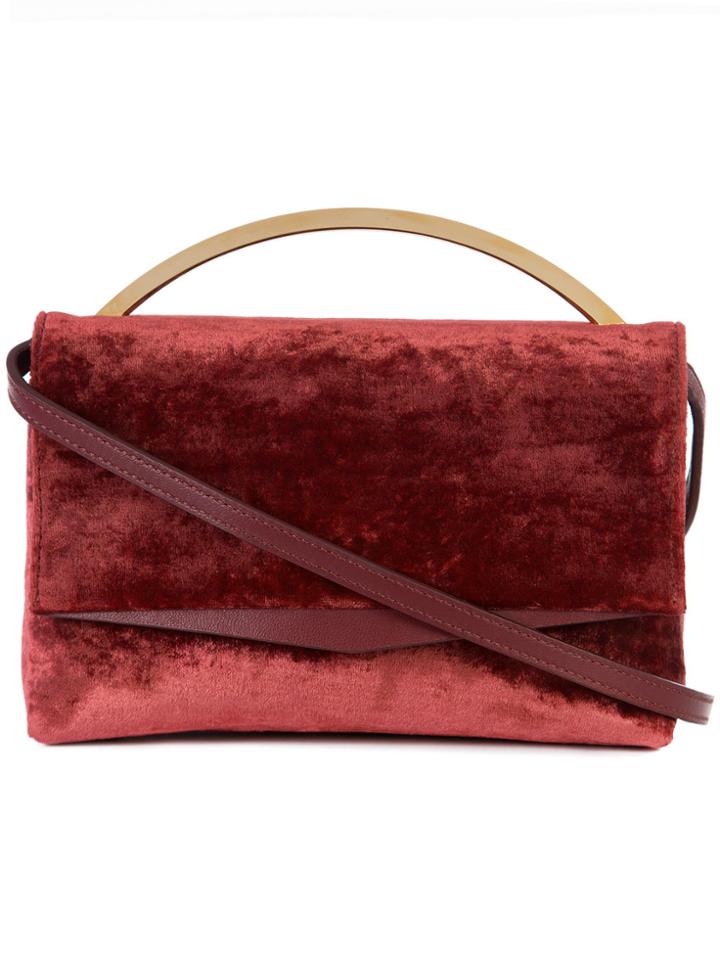 Eddie Borgo Boyd Shoulder Bag - Red