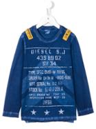 Diesel Kids 'tlamy' T-shirt, Boy's, Size: 10 Yrs, Blue