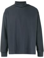 Lemaire High Neck Jersey Sweater - Grey