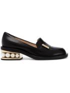 Nicholas Kirkwood Embellished Heel Loafers