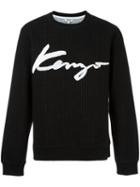 Kenzo 'kenzo Signature' Sweatshirt, Men's, Size: Large, Black, Cotton/polyester