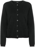 Aspesi Wool Cardigan - Black