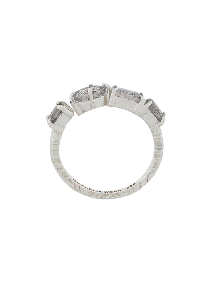 Cornelia Webb Slized Round Ring - Metallic