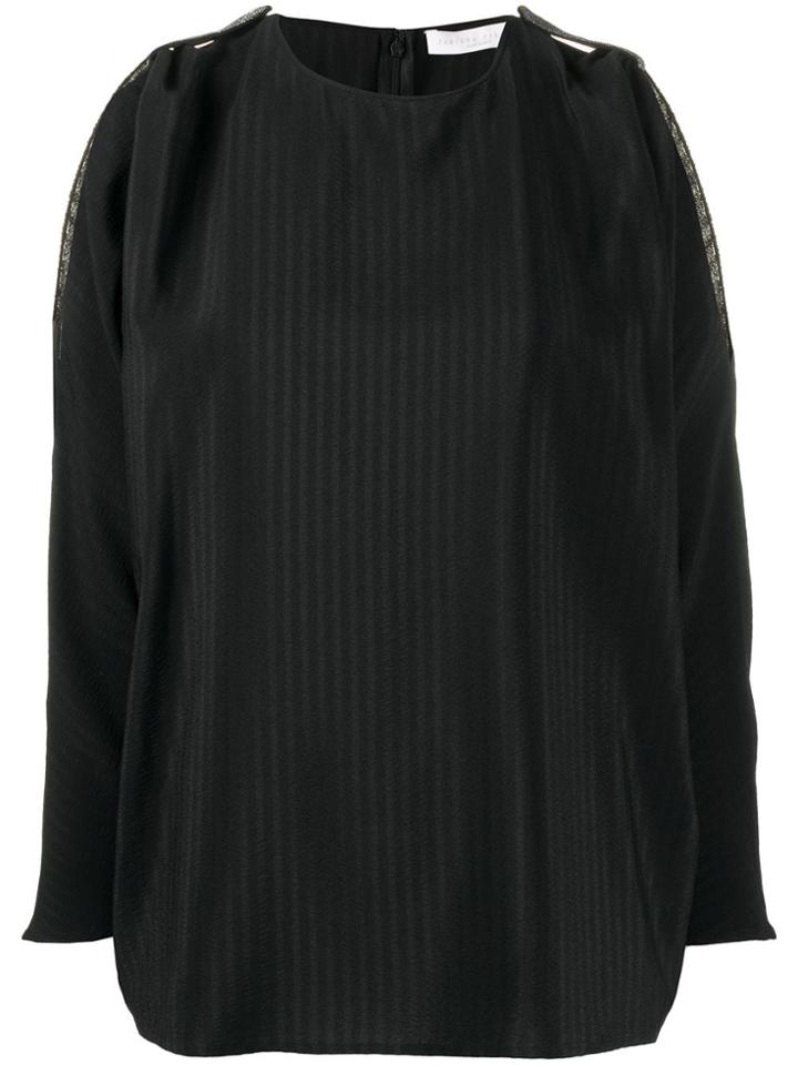 Fabiana Filippi Cut-out Detail Blouse - Black