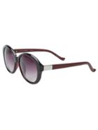 The Row Round Sunglasses, Women's, Red, Other Fibres