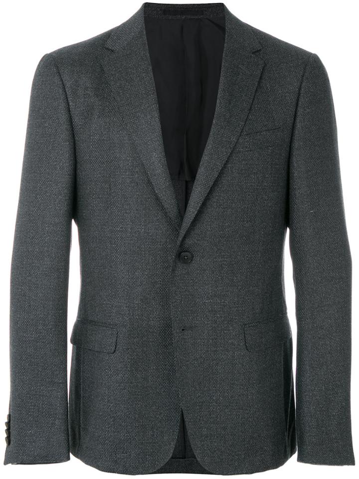 Z Zegna Woven Blazer - Grey