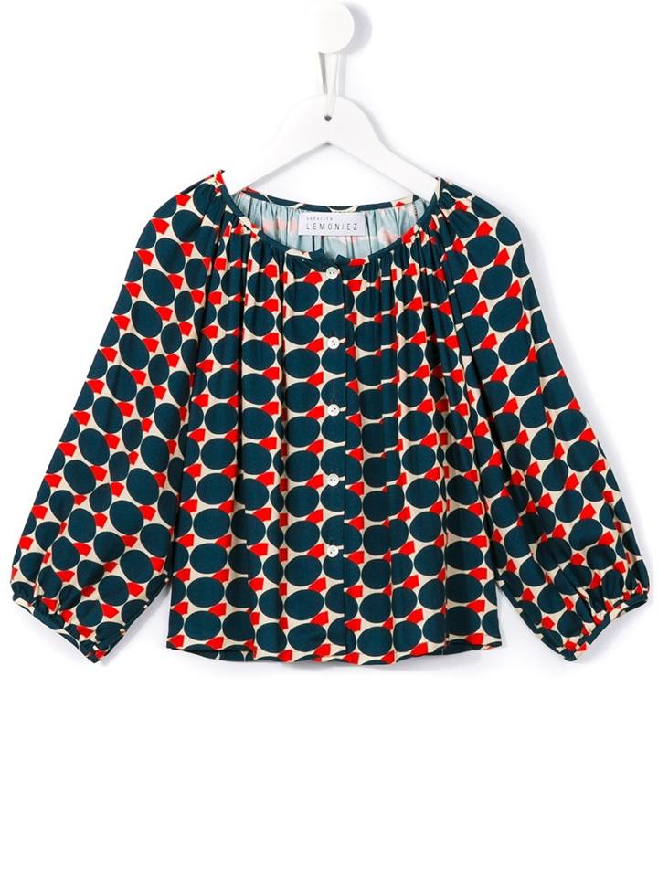 Señorita Lemoniez 'angelou' Blouse, Girl's, Size: 10 Yrs, Blue