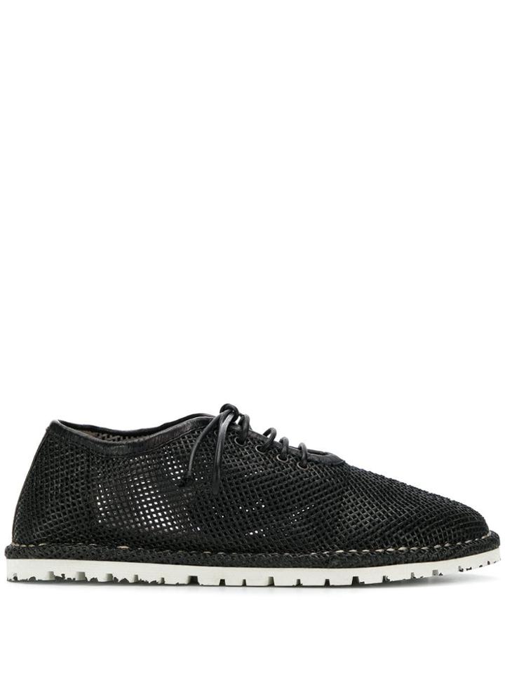 Marsèll Perforated-detail Sneakers - Black