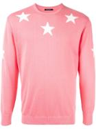 Guild Prime Star Embroidered Sweater - Pink