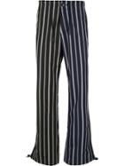 Ports V Two Tone Trousers - Blue