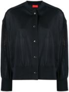 Des Prés Snap Button Cardigan - Blue