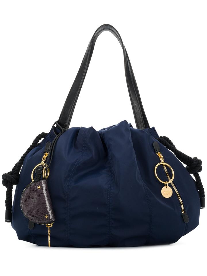 See By Chloé Drawstring Tote - Blue