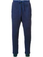 Goodlife Cuffed Tapered Trousers, Men's, Size: Large, Blue, Cotton/polyester/rayon