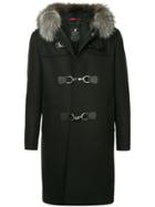 Loveless Hooded Midi Coat - Black