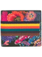 Paul Smith Woven Detail Wallet - Multicolour