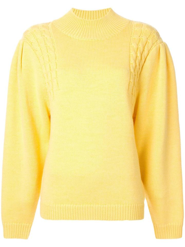 Emilia Wickstead Knitted Jumper - Yellow