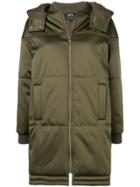 A.p.c. Padded Parka Coat - Green