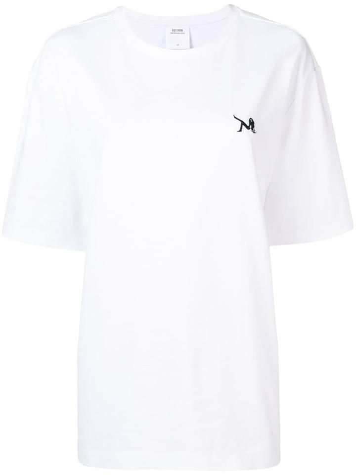 Calvin Klein Jeans Est. 1978 Embroidered Logo T-shirt - White