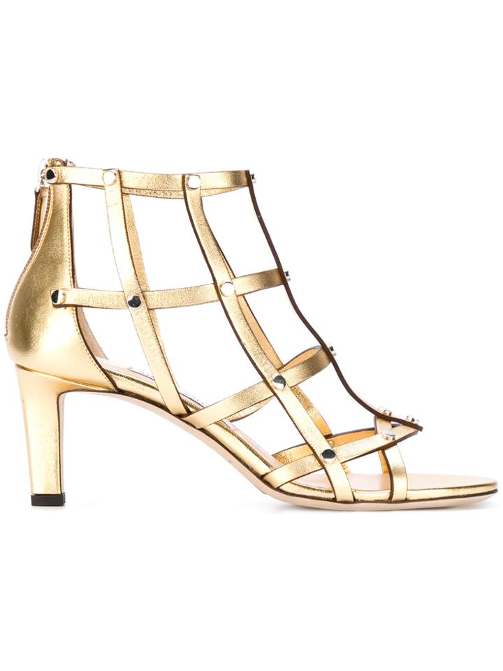 Jimmy Choo Tina 65 Sandals - Nude & Neutrals
