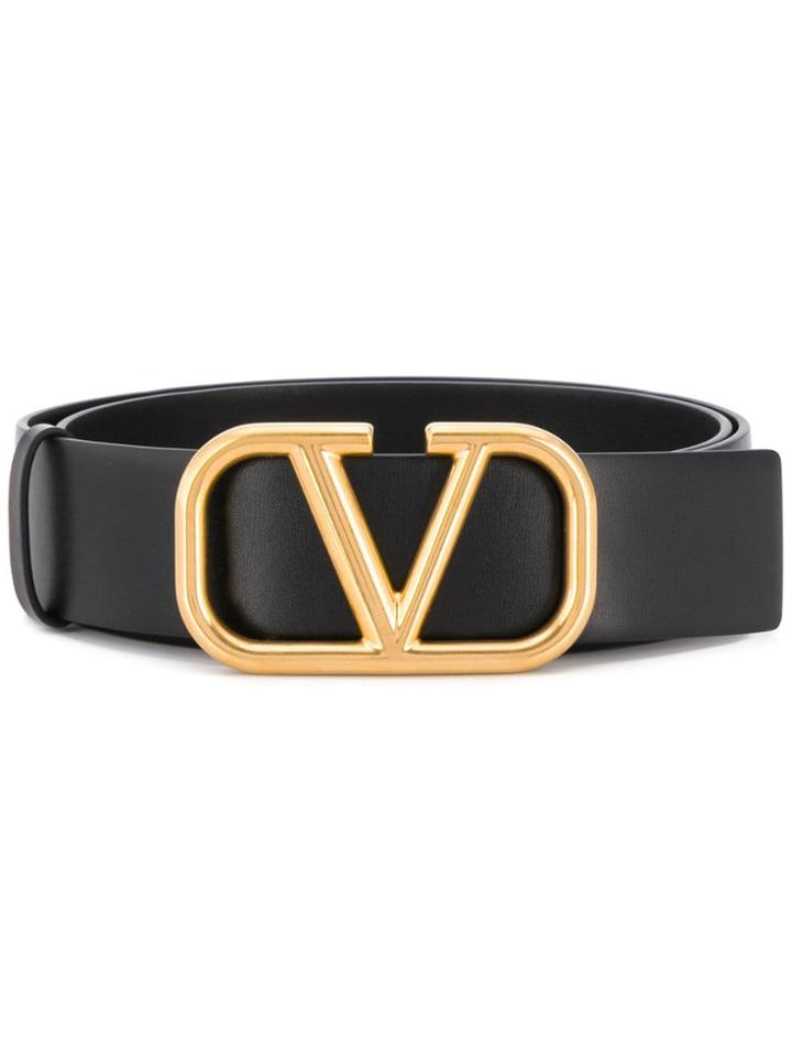 Valentino Valentino Garavani Vlogo Belt - Black