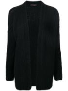 Incentive! Cashmere Cashmere Knitted Cardigan - Black