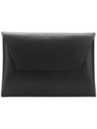 Mm6 Maison Margiela Envelope Clutch - Black
