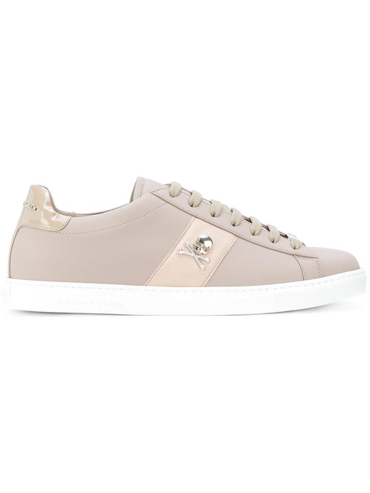 Philipp Plein Welcome Sneakers - Nude & Neutrals