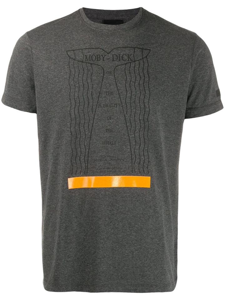 Rrd Moby Dick Print T-shirt - Grey