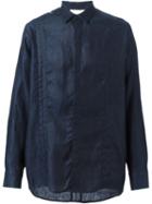 Henrik Vibskov 'sap' Shirt, Men's, Size: Small, Blue, Linen/flax/rayon