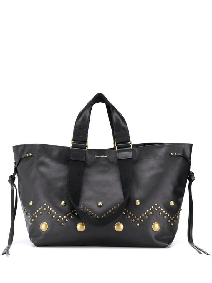 Isabel Marant Studded Tote Bag - Black